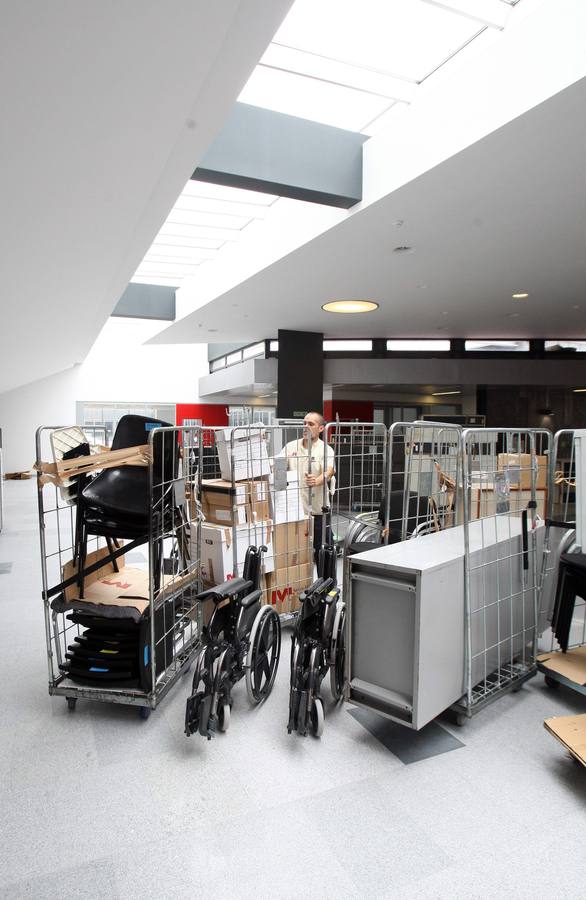 El nuevo HUCA cobra vida