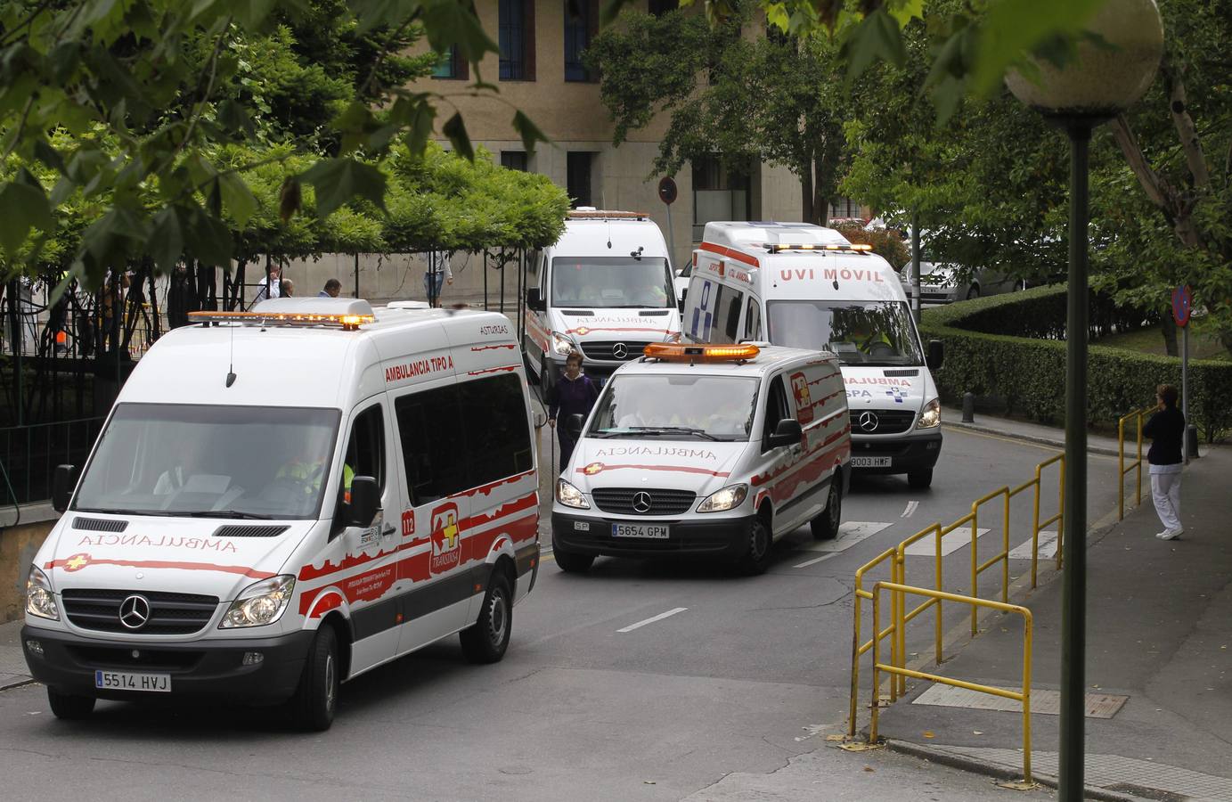 Un simulacro para el HUCA