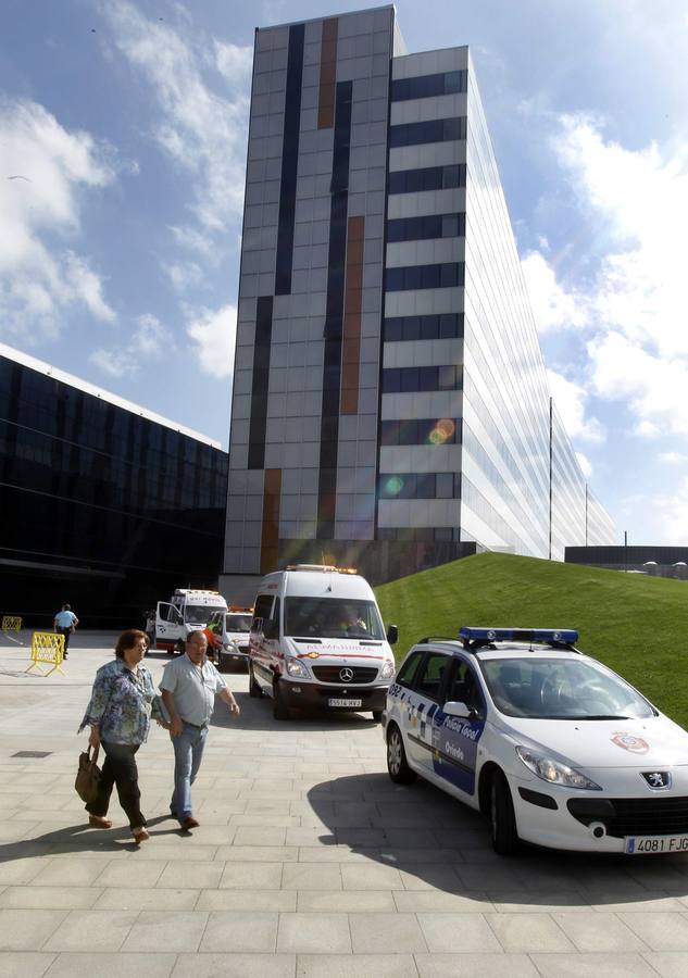 Un simulacro para el HUCA