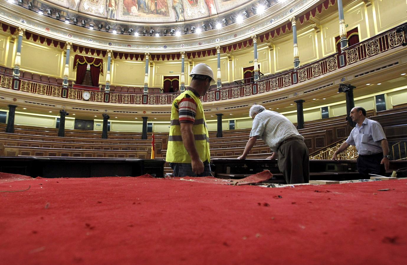 Las Cortes se preparan para la proclamación de Felipe VI