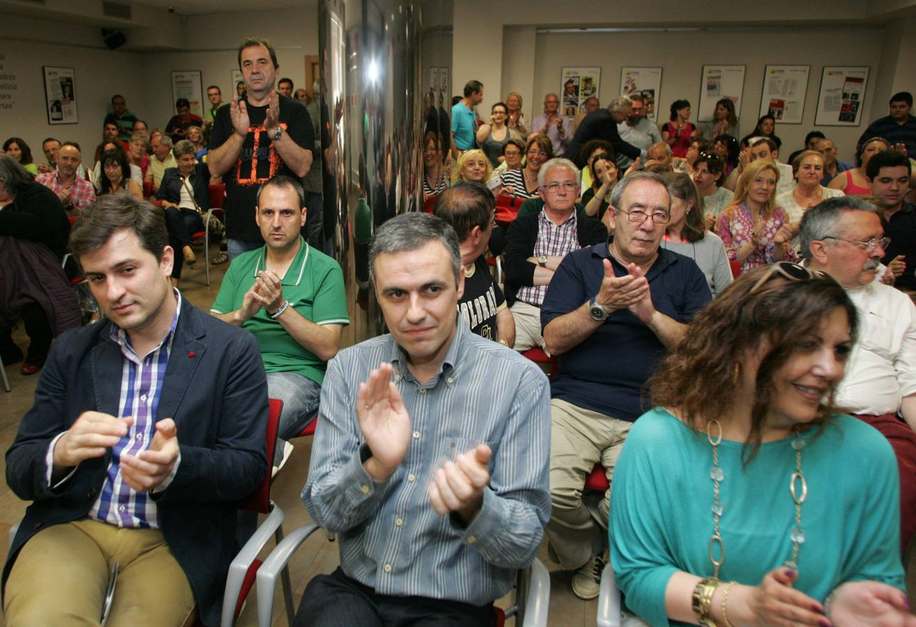 Pedro Sánchez recaba apoyos en Gijón