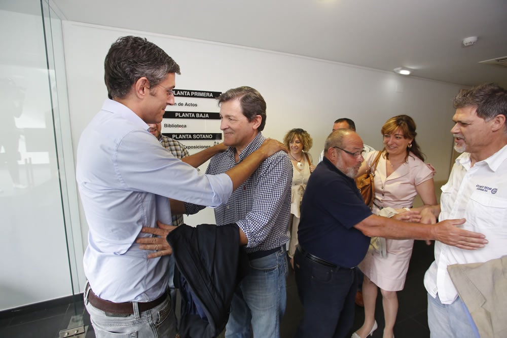 Eduardo Madina visita Asturias