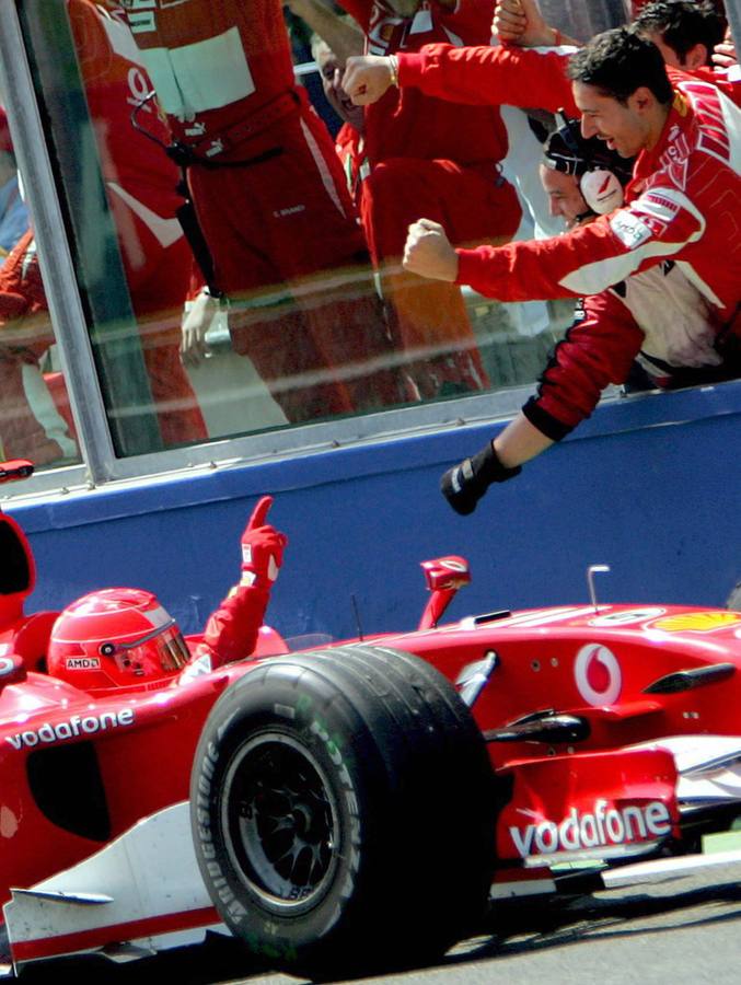 Michael Schumacher, una carrera en la Fórmula 1 en imágenes