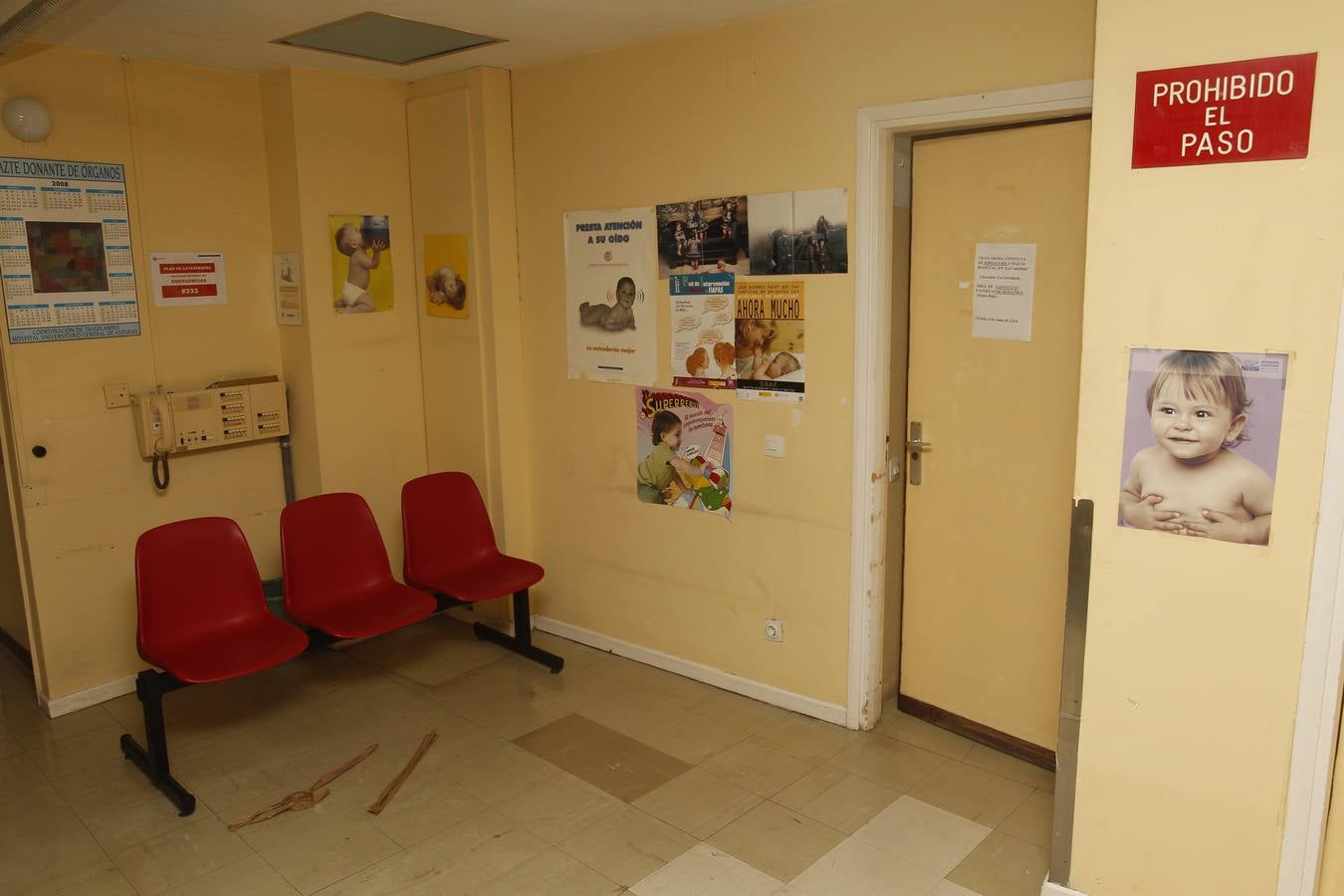 Un recorrido por el viejo HUCA vacío