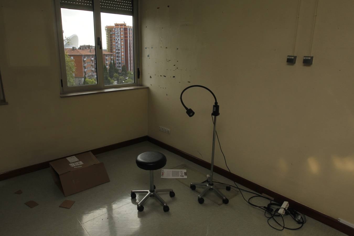 Un recorrido por el viejo HUCA vacío