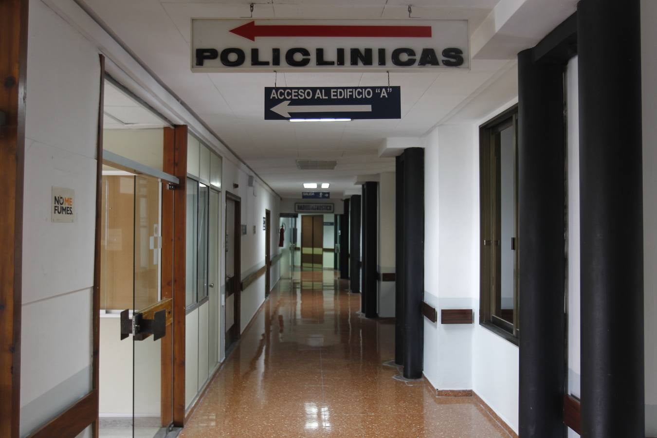 Un recorrido por el viejo HUCA vacío