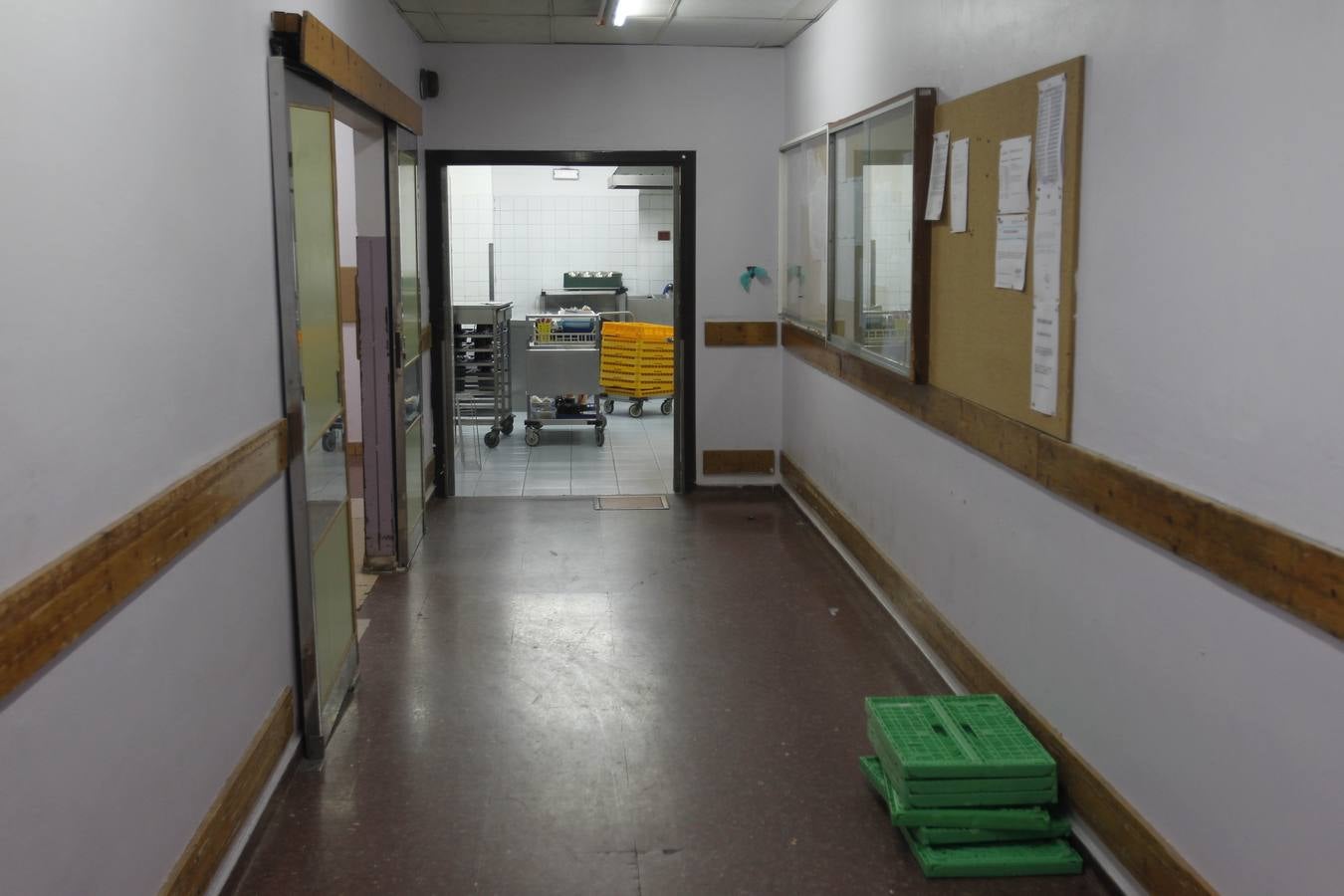 Un recorrido por el viejo HUCA vacío