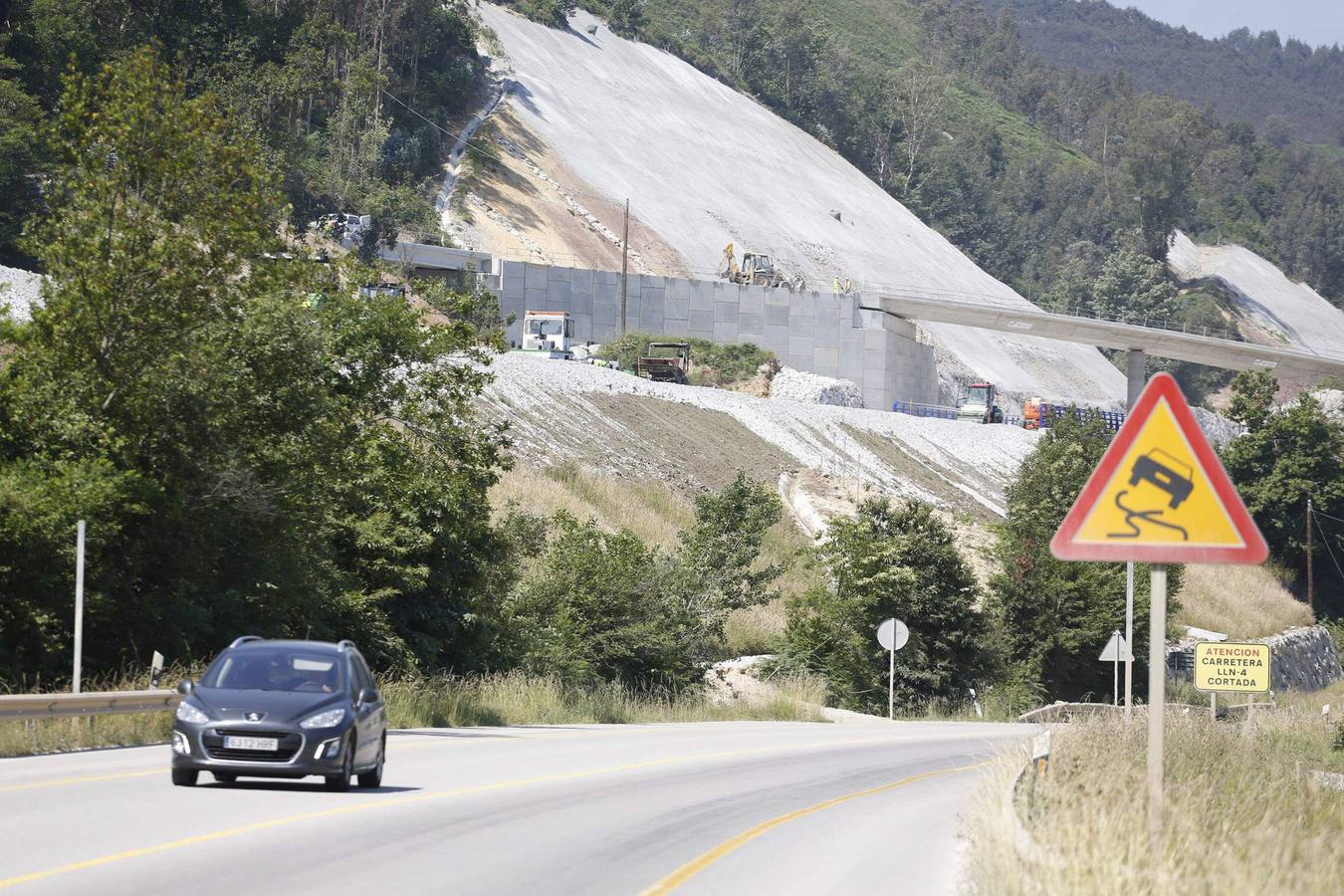 Estado de las obras de la autovía del Cantábrico