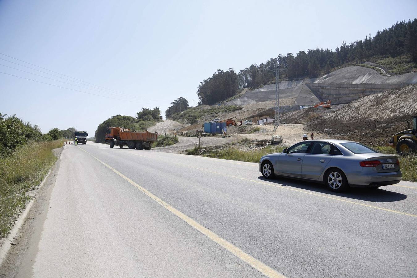 Estado de las obras de la autovía del Cantábrico