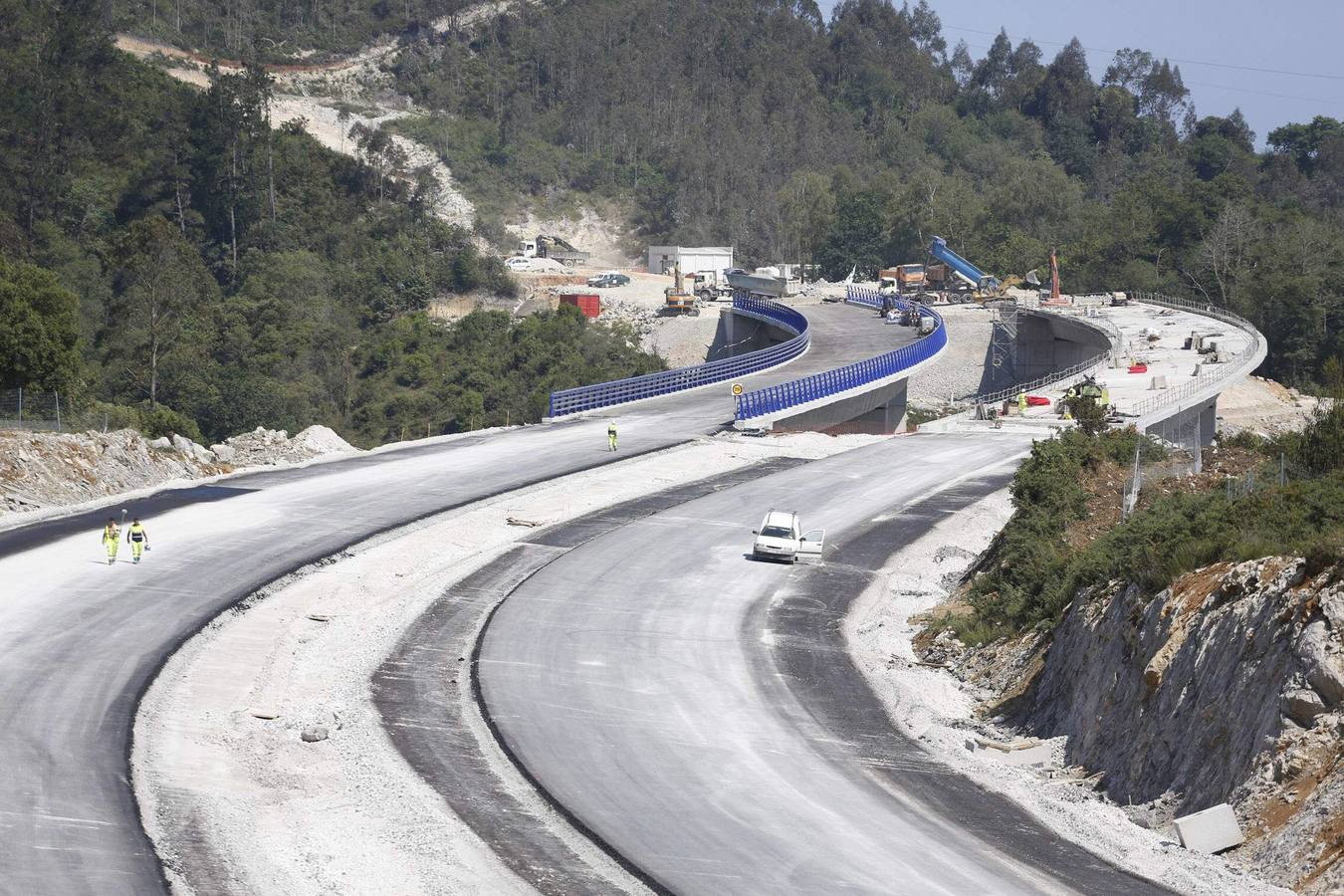 Estado de las obras de la autovía del Cantábrico