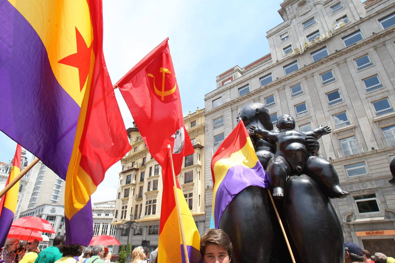 Manifestación por Oviedo contra la crisis y los recortes