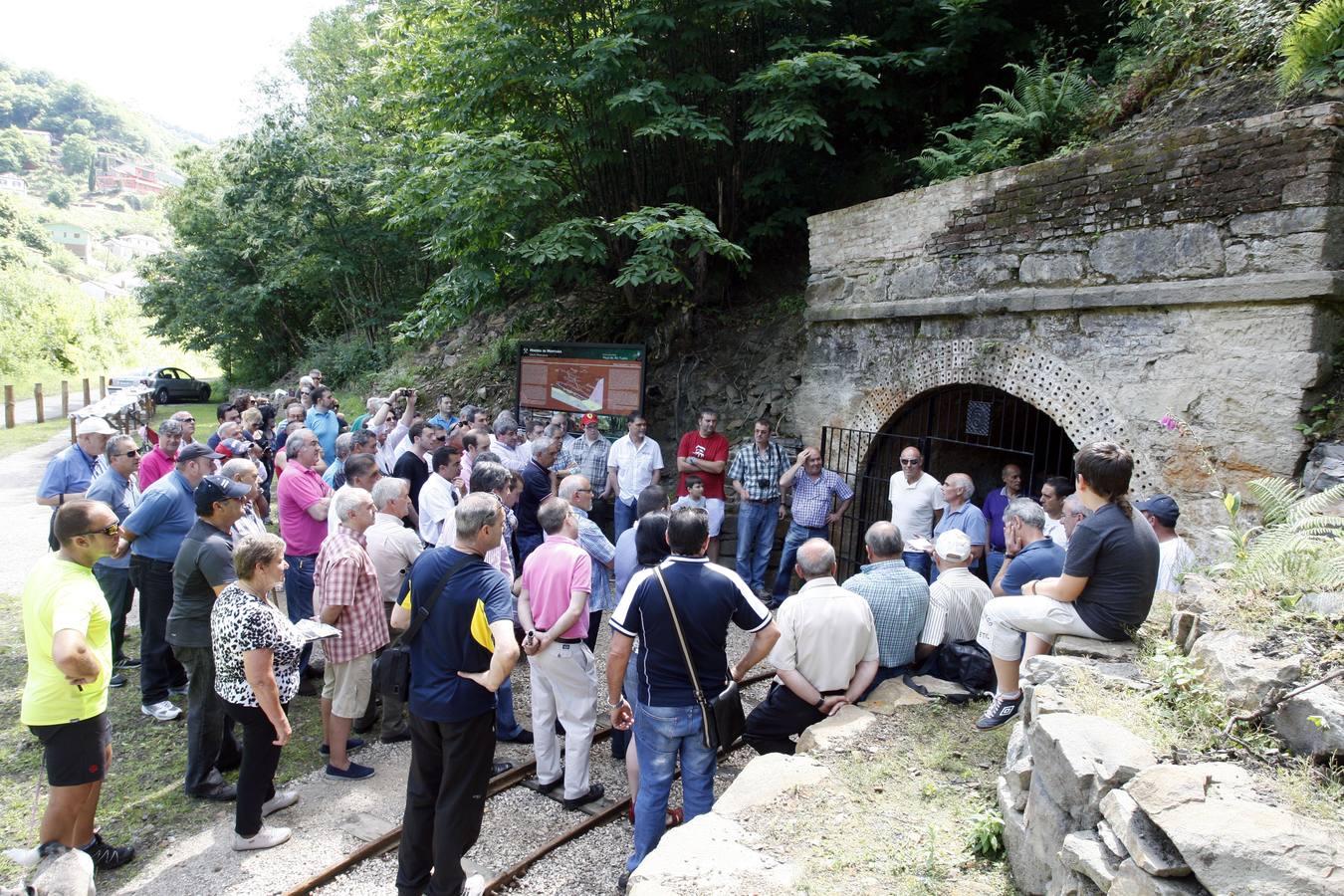Inauguración del socavón de La Rebaldana en Turón