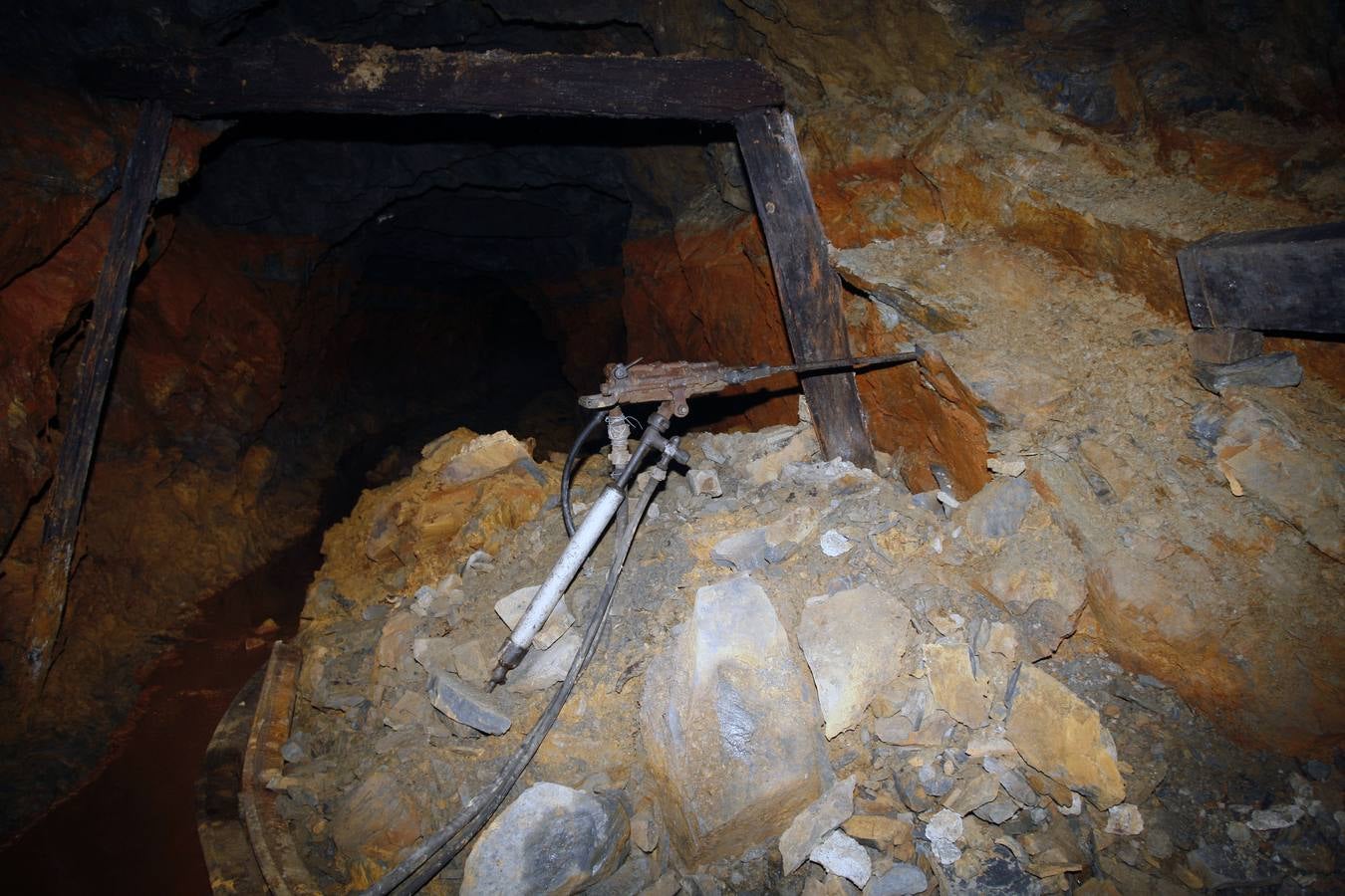 Inauguración del socavón de La Rebaldana en Turón