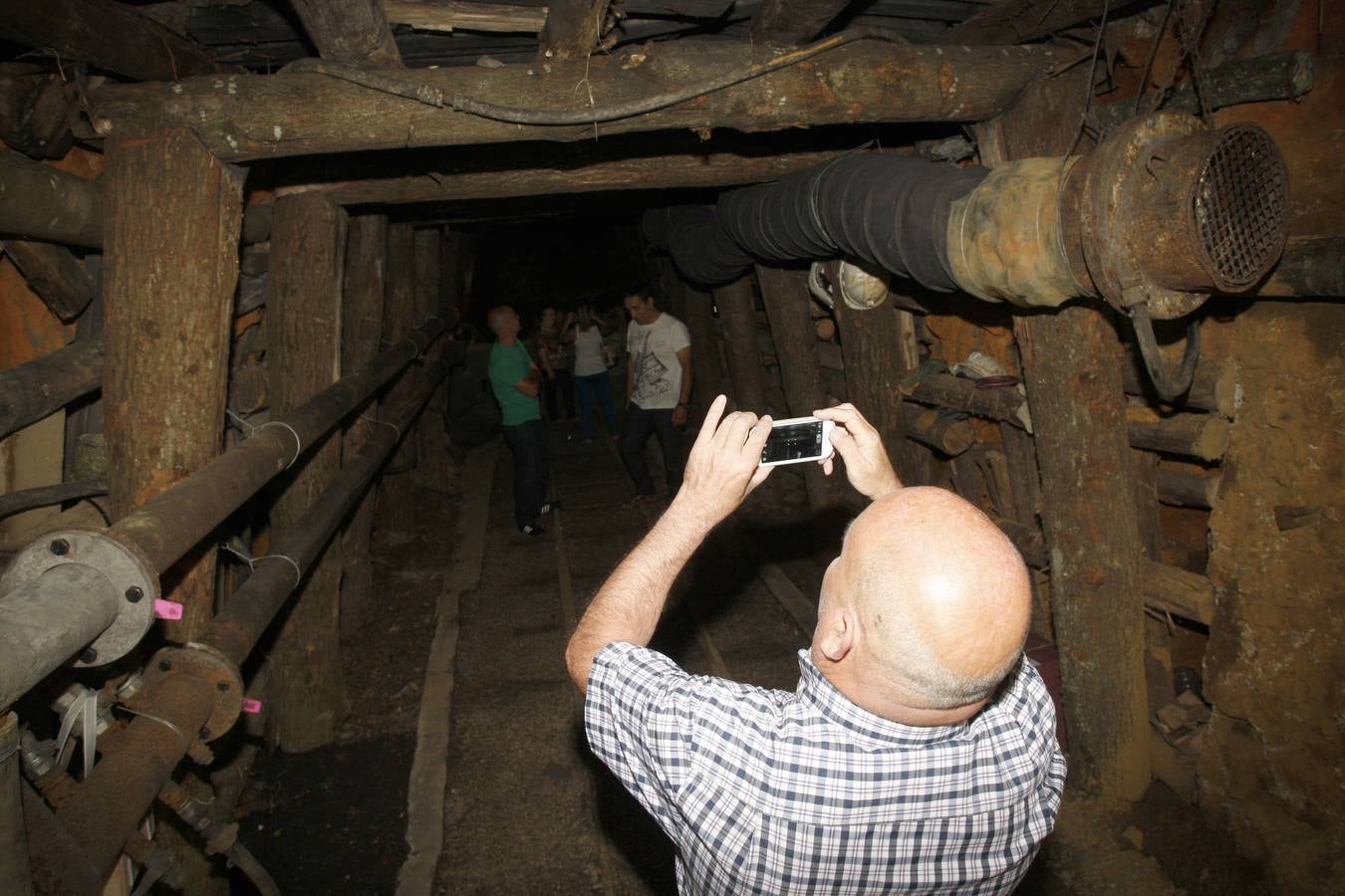Inauguración del socavón de La Rebaldana en Turón