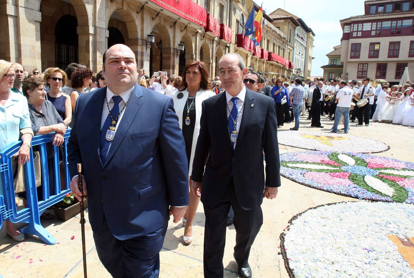 Procesión del Corpus Christi en Oviedo