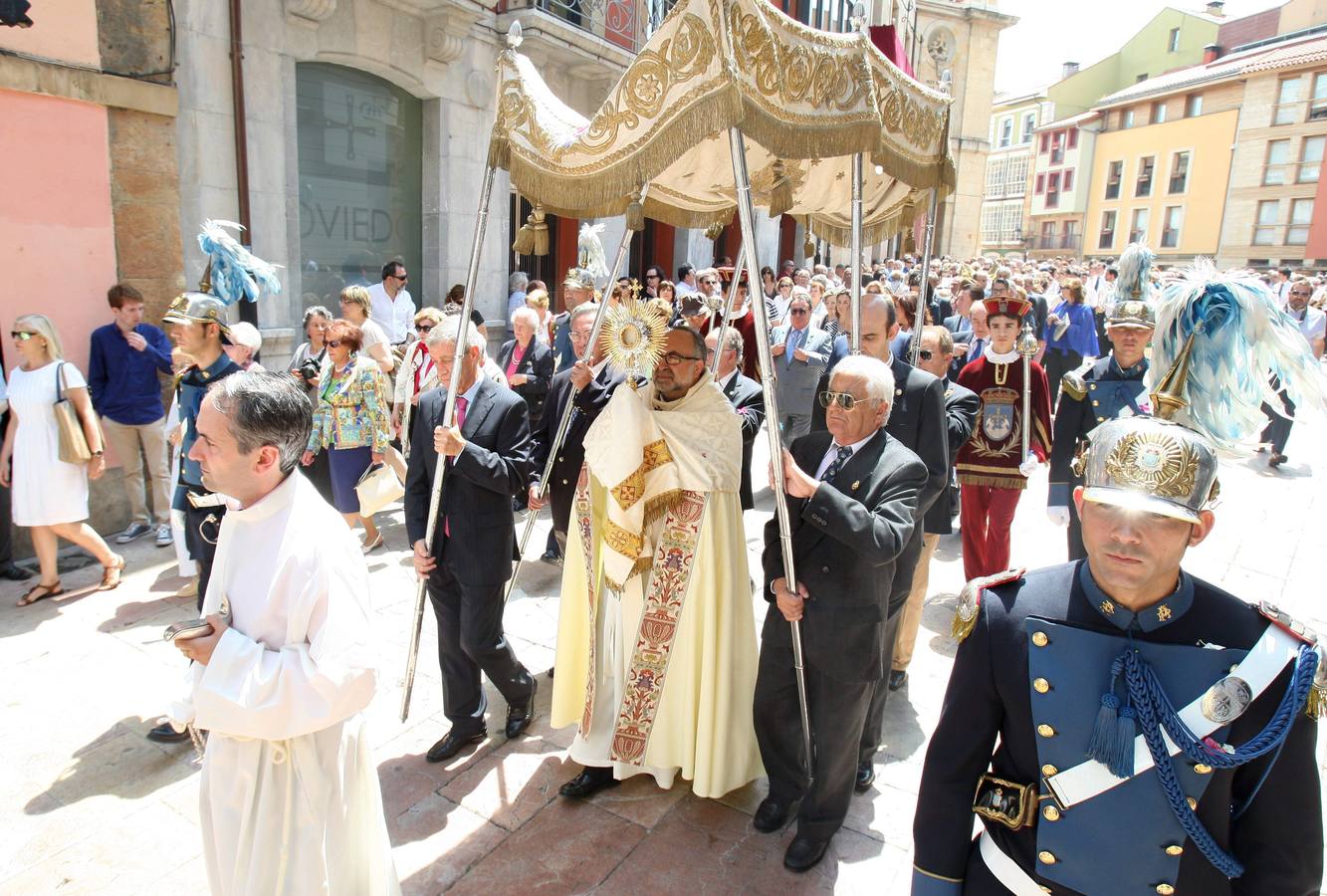 Procesión del Corpus Christi en Oviedo