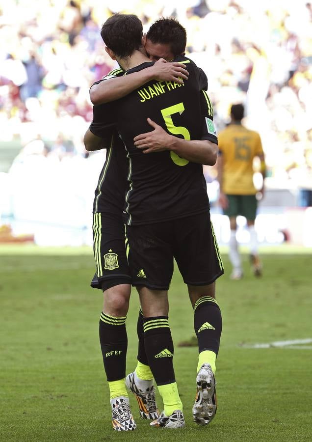 El último partido de los asturianos Villa, Mata y Cazorla en el Mundial de Brasil