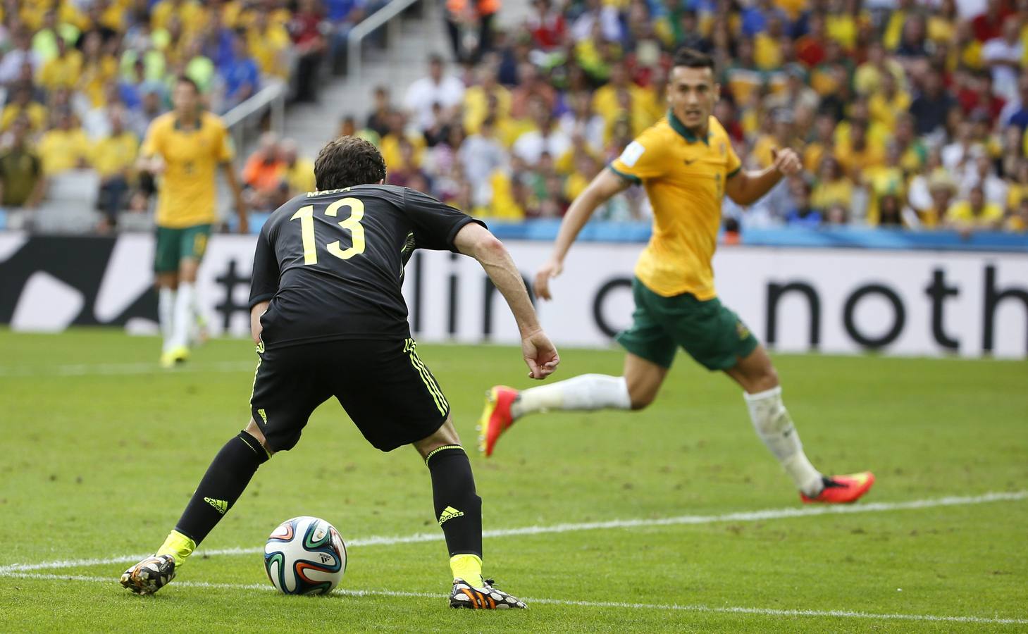 El último partido de los asturianos Villa, Mata y Cazorla en el Mundial de Brasil