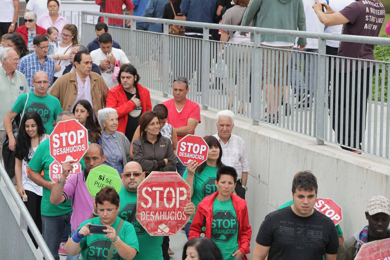 Manifestación de los vecinos de El Nodo