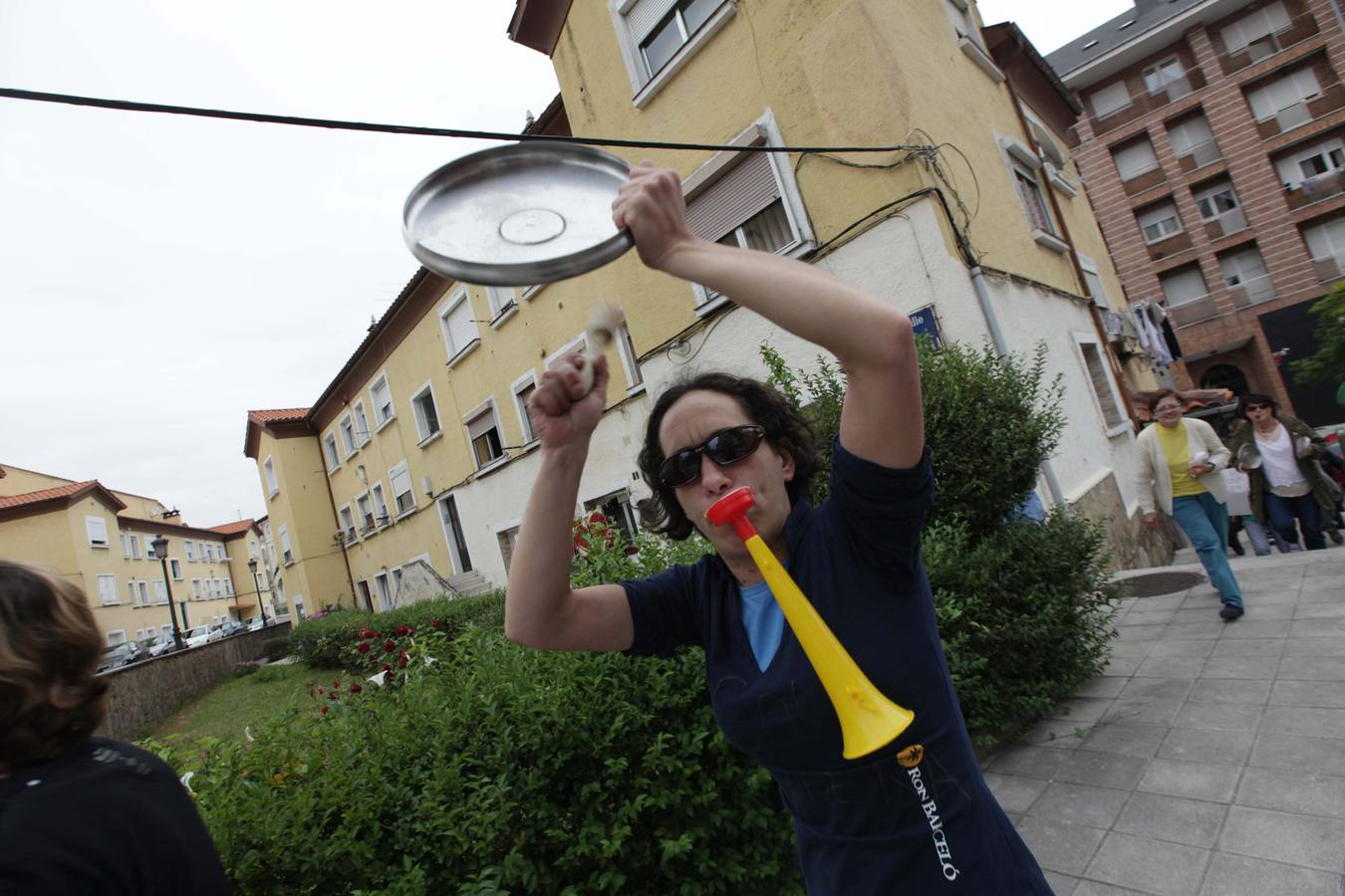 Manifestación de los vecinos de El Nodo