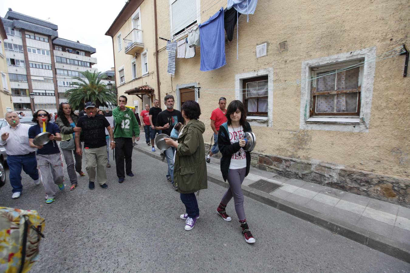 Manifestación de los vecinos de El Nodo