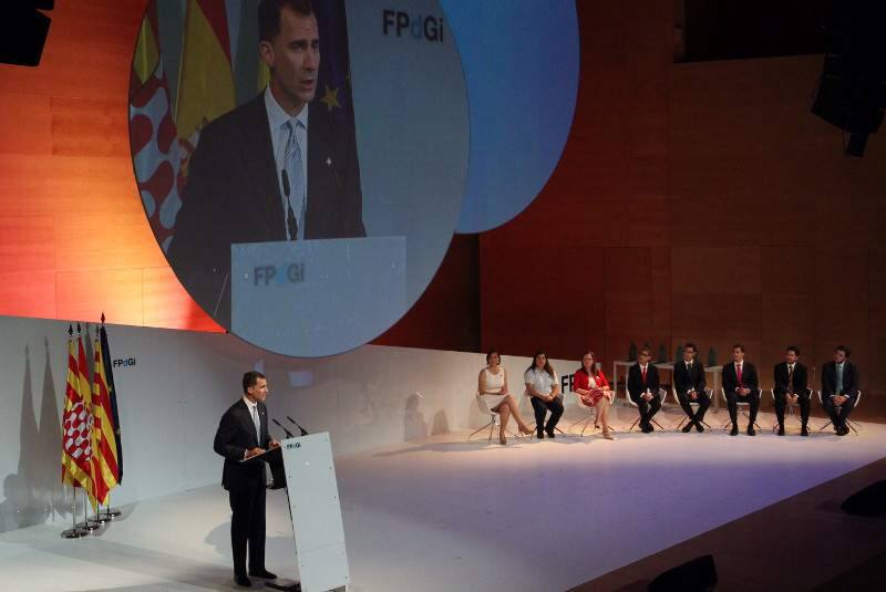 Los Reyes entregan los premios de la Fundación Príncipe de Girona