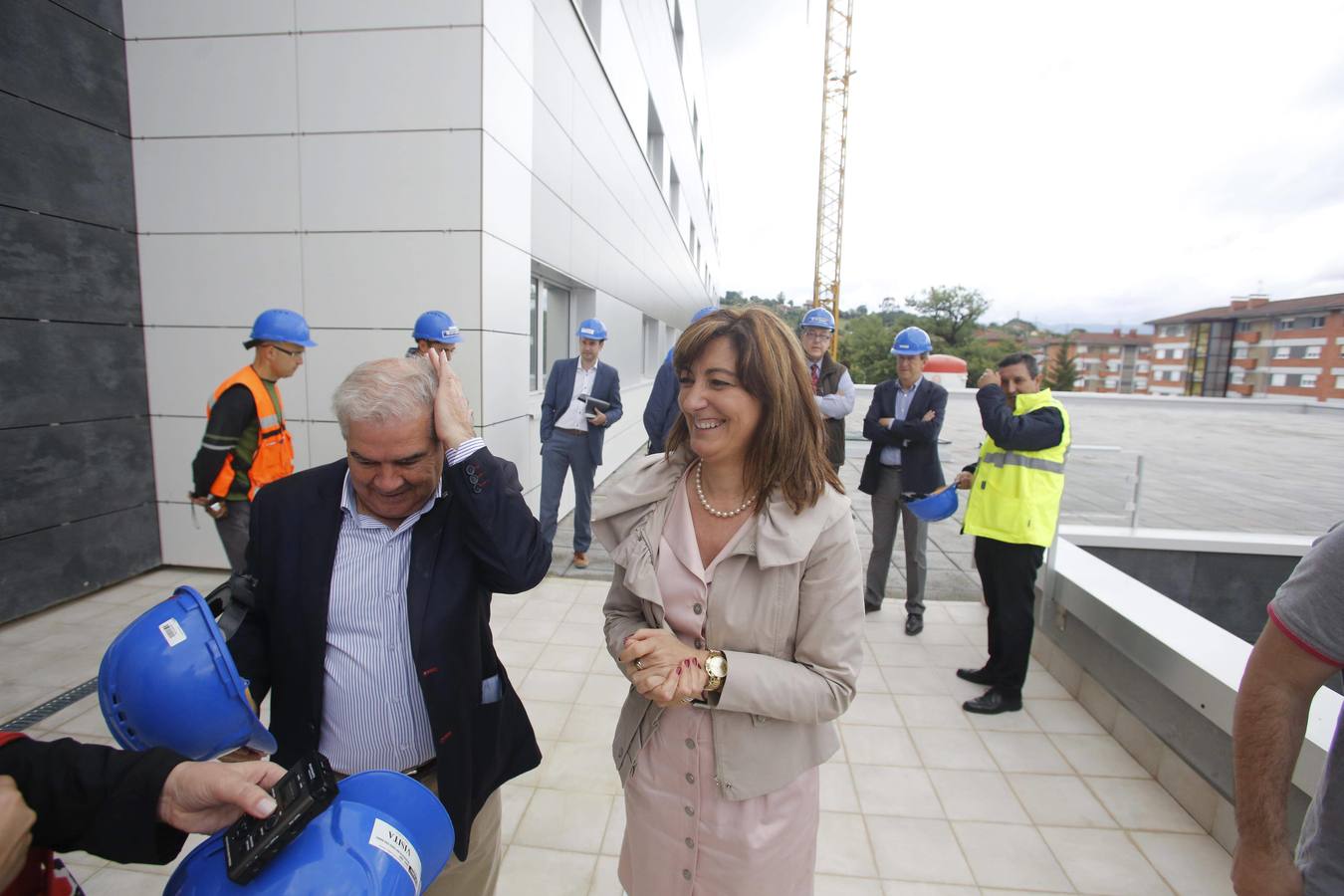 Visita de la consejera de Bienestar Social al Centro Polivalente de Recursos de Riaño