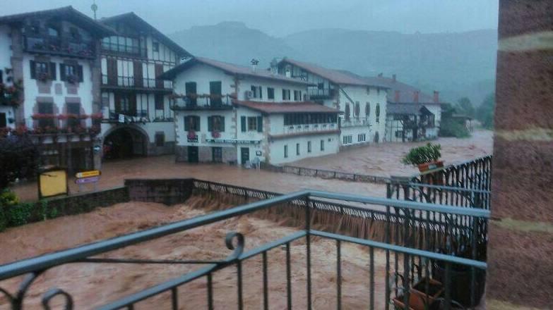 Las impactantes imágenes de las inundaciones en Elizondo