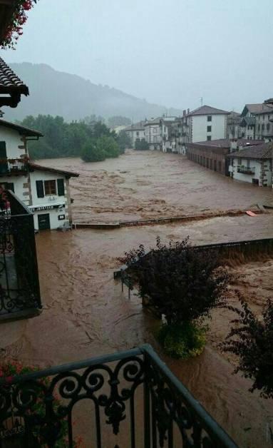 Las impactantes imágenes de las inundaciones en Elizondo