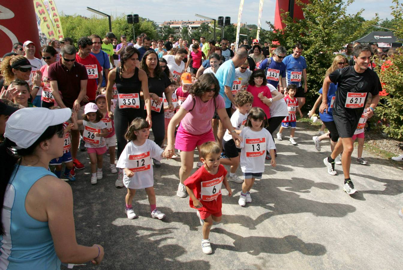 Cuatrocientas personas corren en Gijón contra el síndrome de Sanfilippo