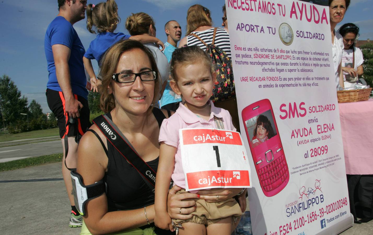 Cuatrocientas personas corren en Gijón contra el síndrome de Sanfilippo