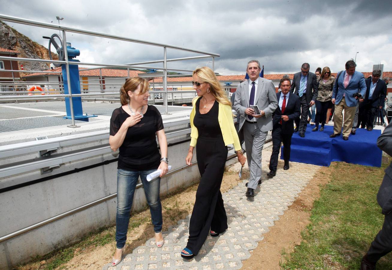 Inauguración de la planta de agua de Cabornio en Oviedo