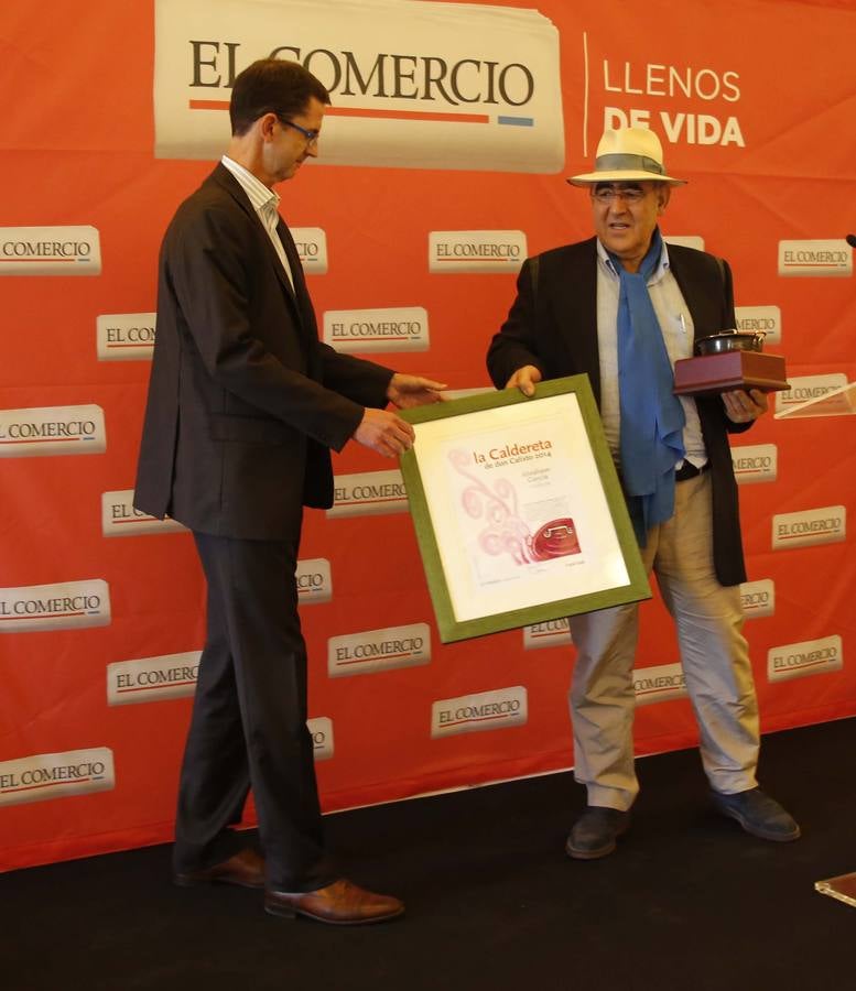 Los nuevos maestros Caldereta de Don Calixto reciben su premio