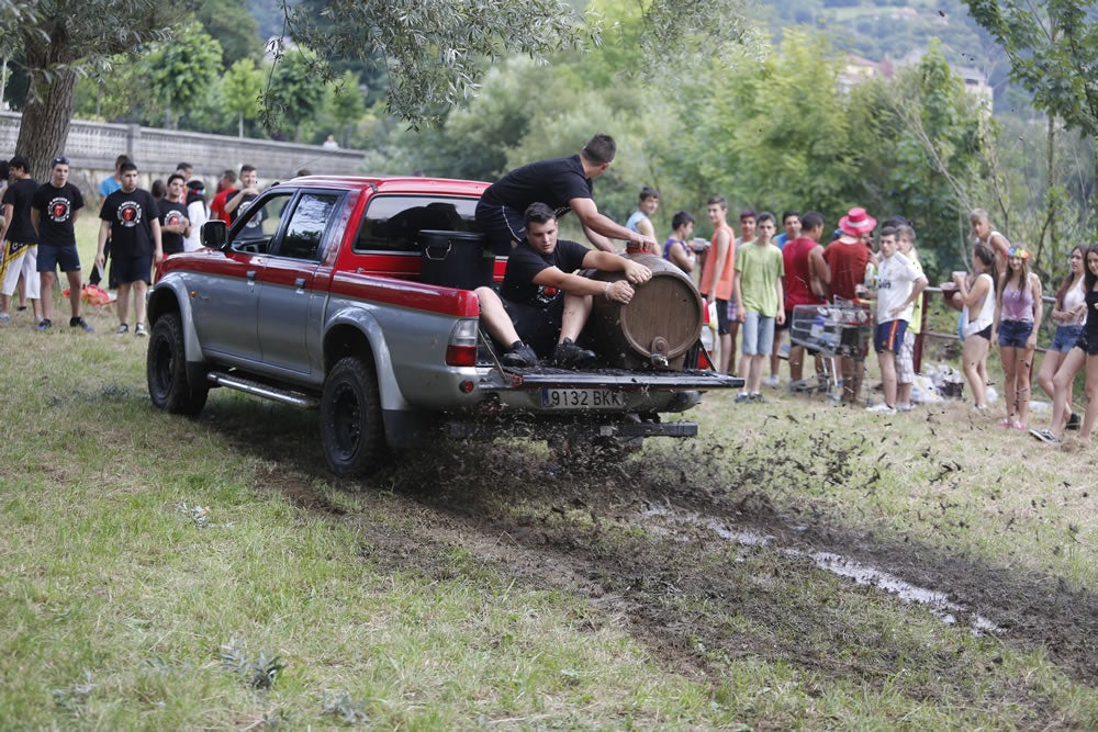 La jira de Sotrondio acaba en el barro
