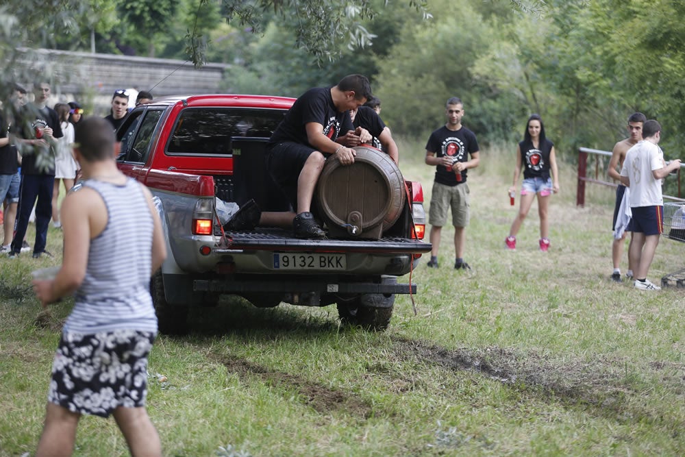 La jira de Sotrondio acaba en el barro