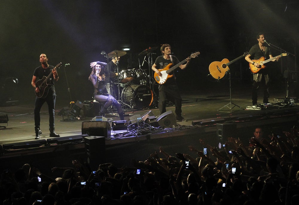 Concierto de Malú en Gijón