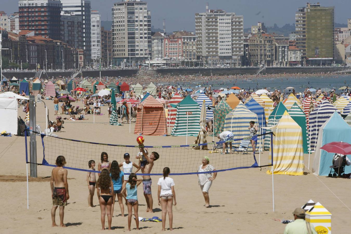 El sol, de paso en Asturias