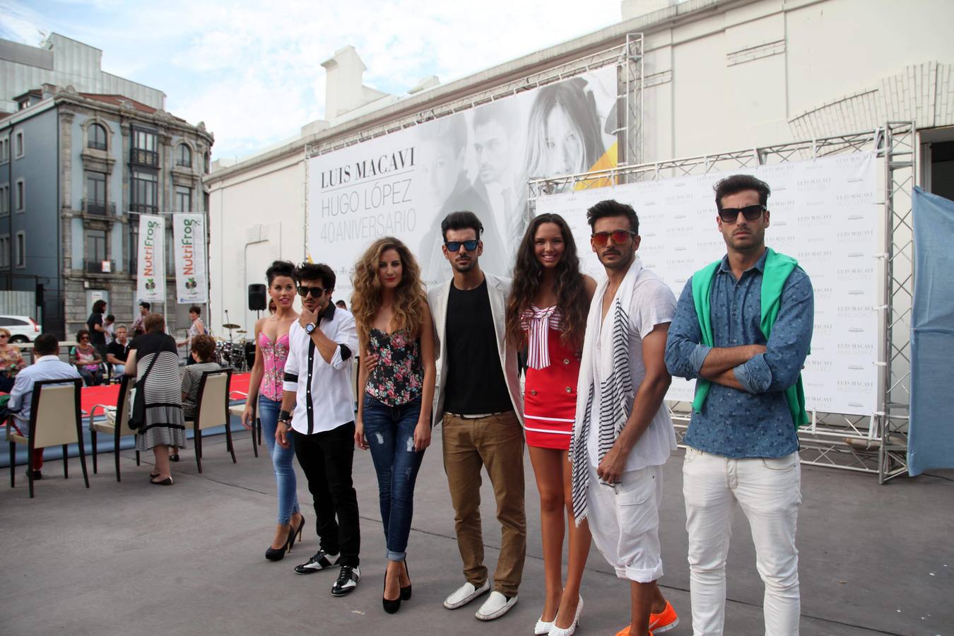 Desfile de moda y belleza, en Avilés