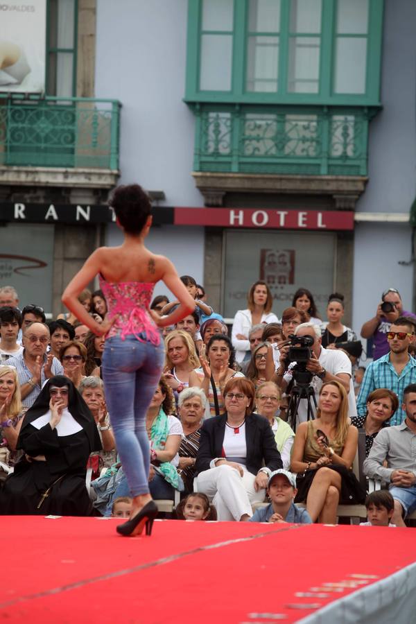 Desfile de moda y belleza, en Avilés