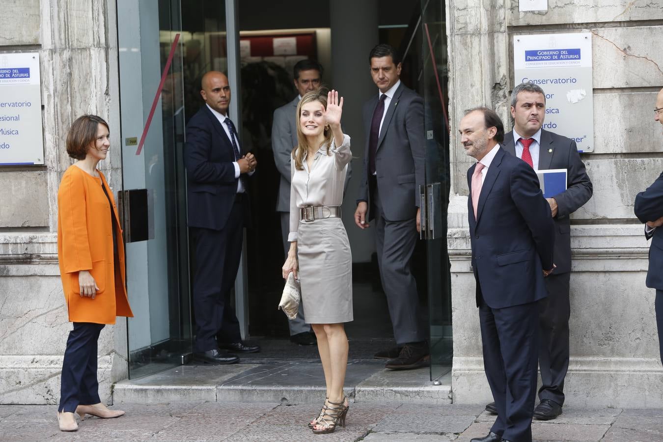 Doña Letizia visita Asturias por primera vez como Reina
