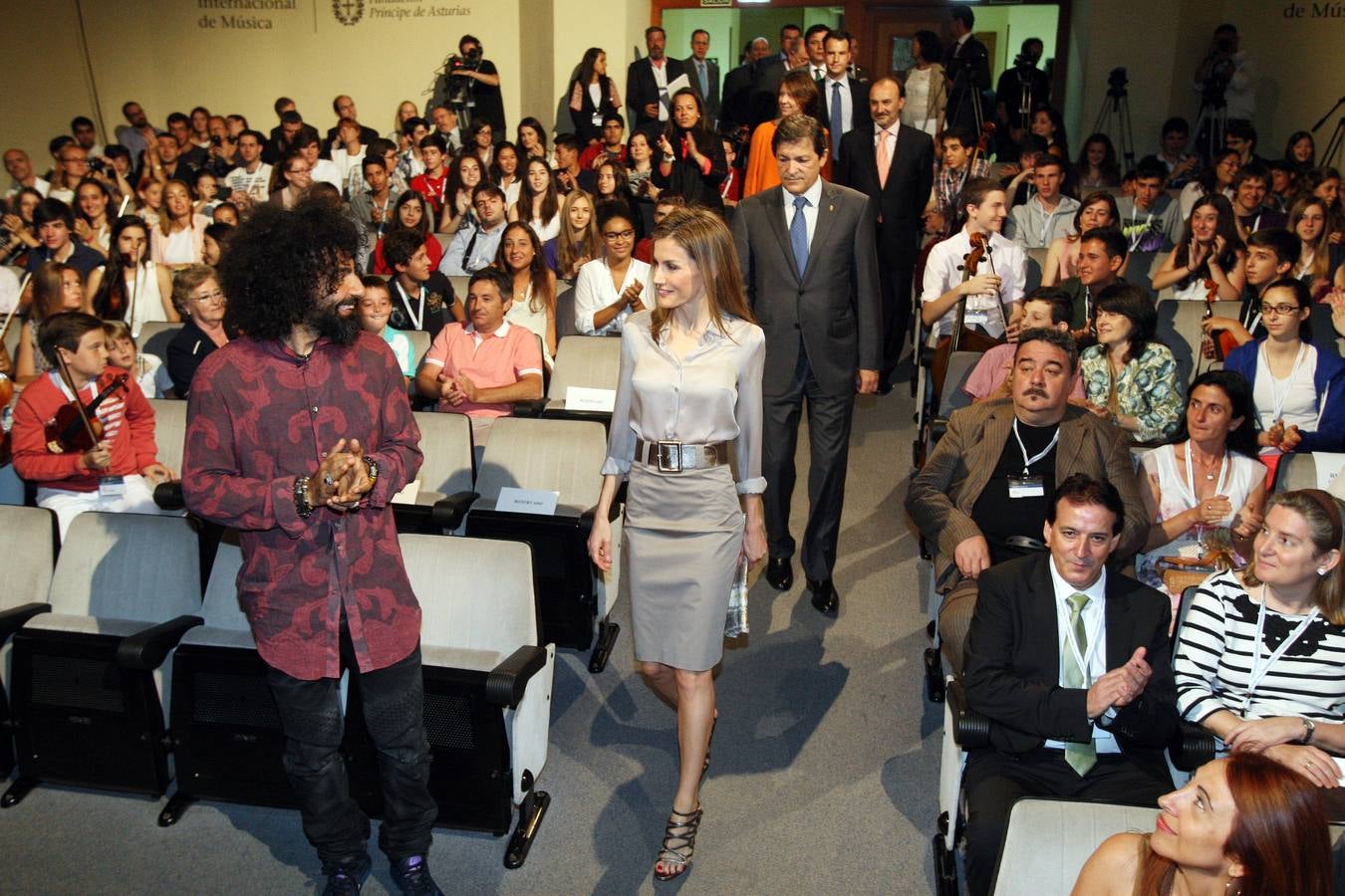 Doña Letizia visita Asturias por primera vez como Reina