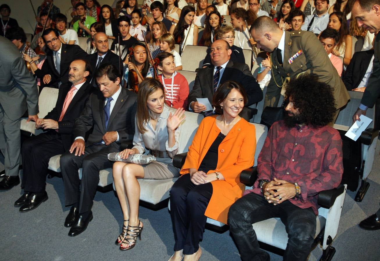 Doña Letizia visita Asturias por primera vez como Reina