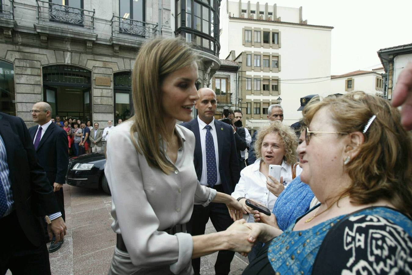 Doña Letizia visita Asturias por primera vez como Reina
