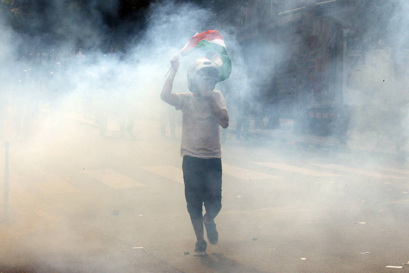 Disturbios en París en una protesta a favor de Palestina