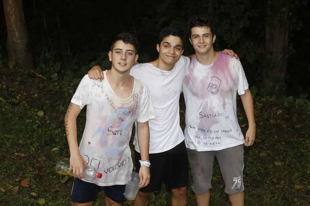 La jira de Santiago cierra las fiesta de Sama de Langreo