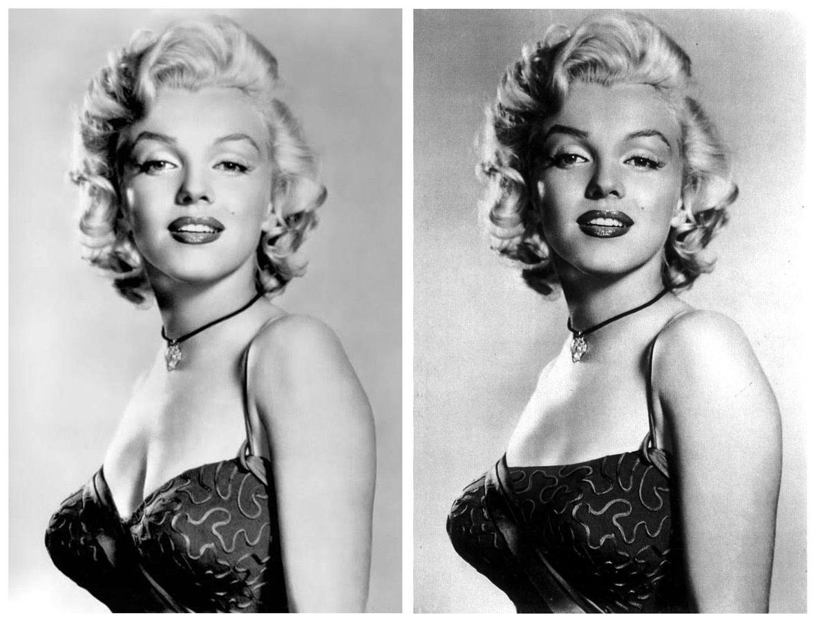 52 años del adiós de un mito. La censura española modificó el escote de Marilyn.