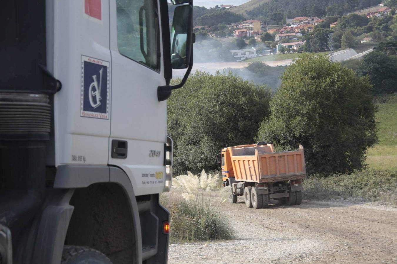 Así se construyó el tramo de la Autovía del Cantábrico, A-8, entre Pendueles y La Franca