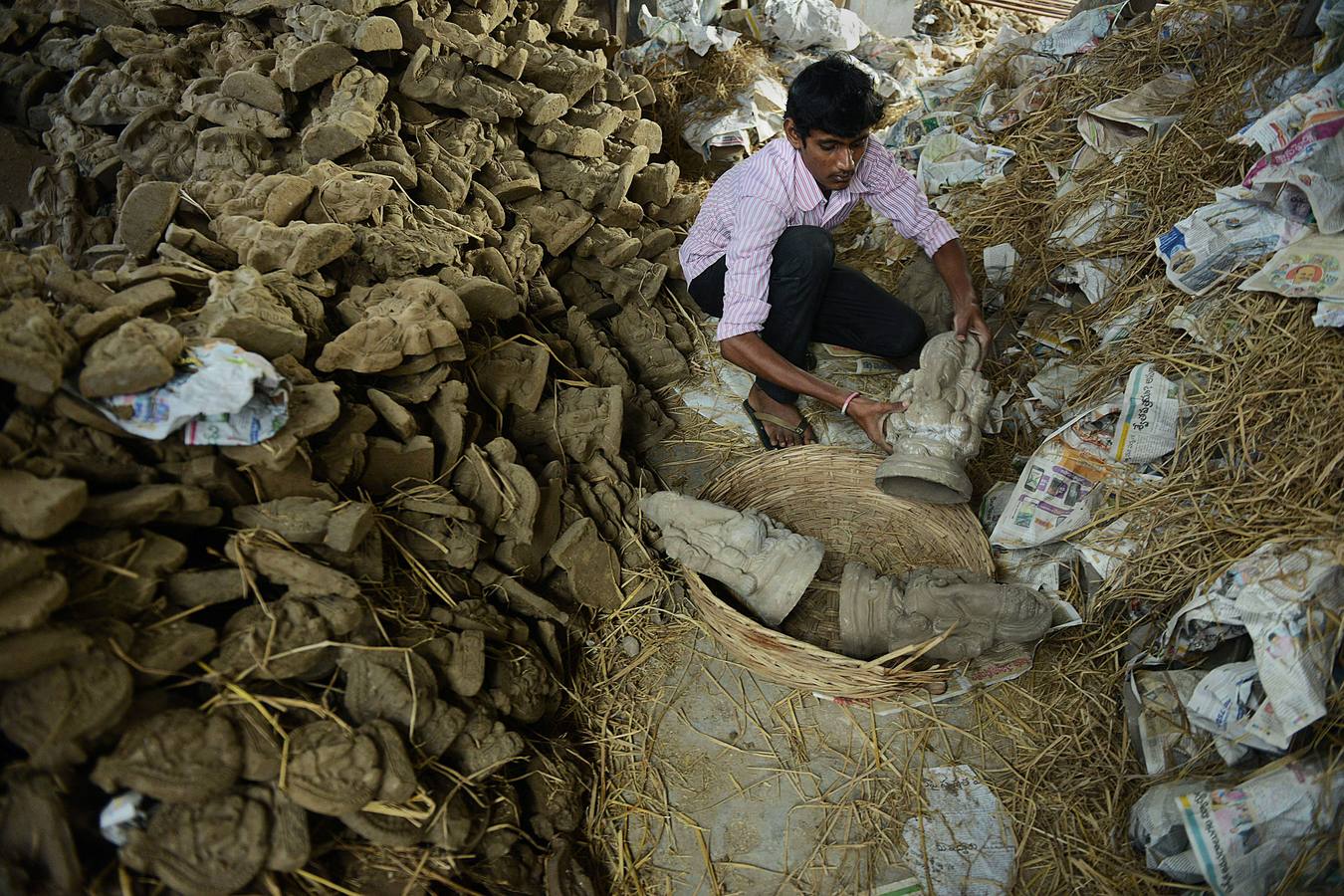 Honores para el dios Ganesha