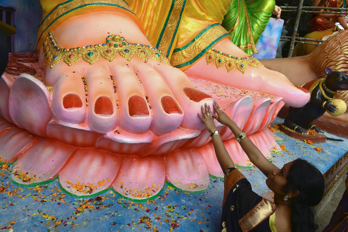 Honores para el dios Ganesha