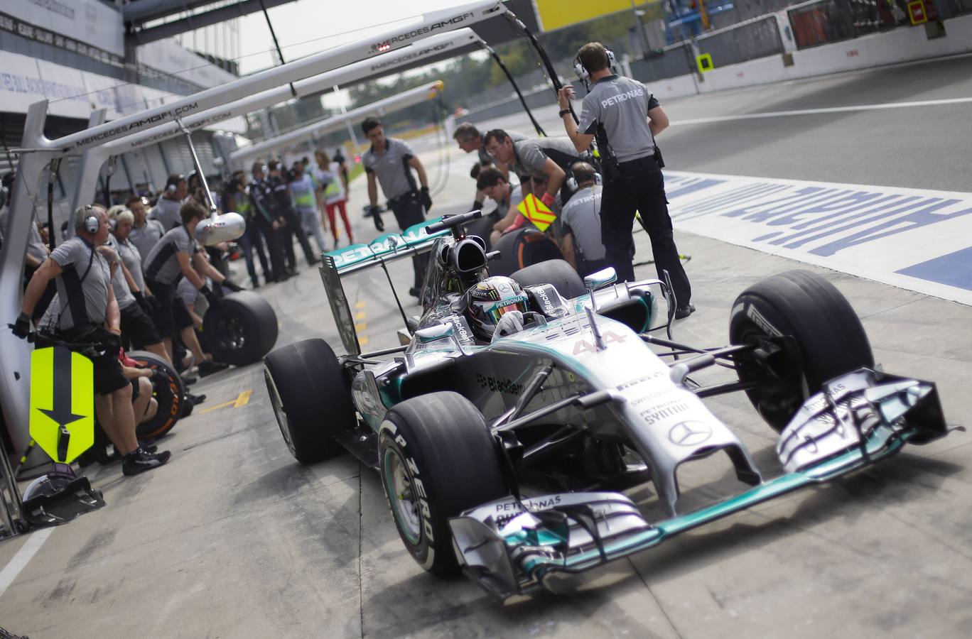 Las mejores imágenes de los entrenamientos libres de Monza